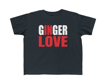Ginger In Love Shirt | Red Accent Shirt for Redhead | Ginger Kid Shirt | Cute red hair gift | Gift for redhead | Redhead baby shirt