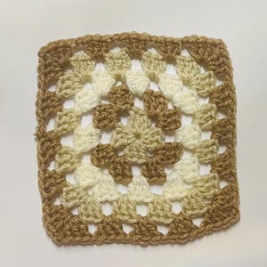 Crochet Granny Square Starter Kit: Your Creative Adventure Awaits! Coffee oatmeal cream