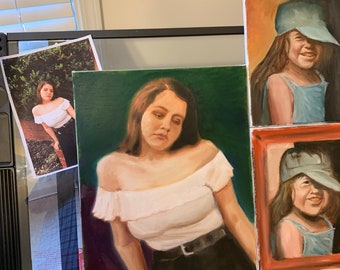 Customized Oil Portraits