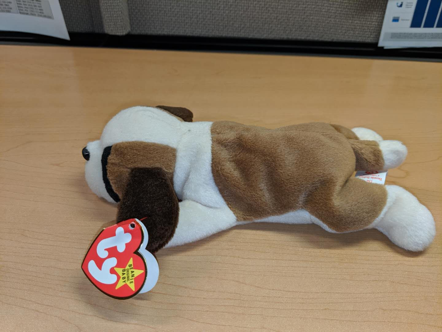 10 3 96 Bernie Beanie Baby Style 4109 con ERRORES Etsy España