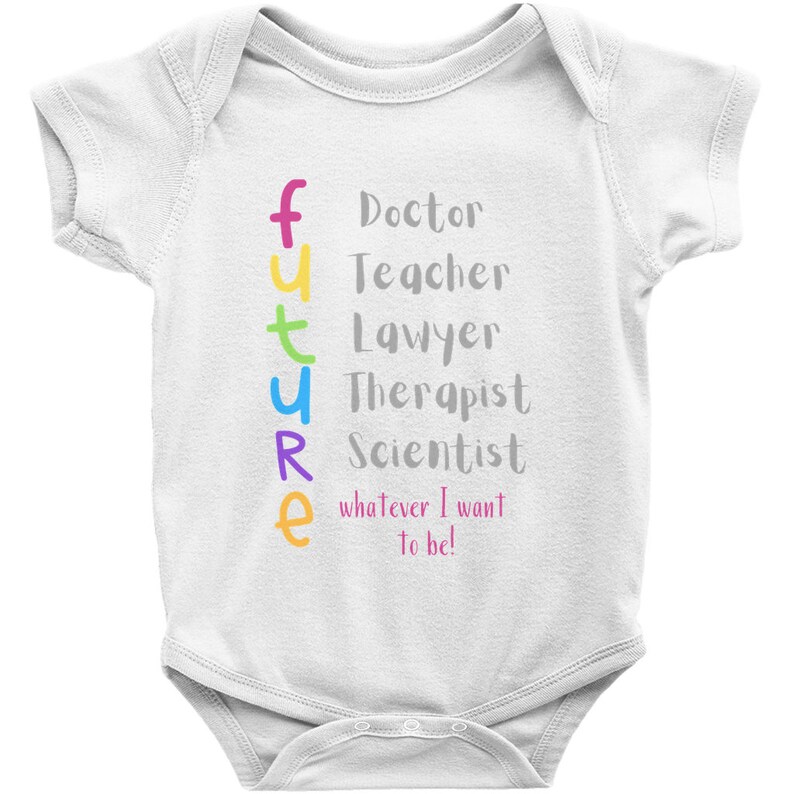 Sold Separately The Future Onesies W Matching Bib