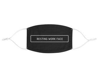 Resting Work Face Statement Mask