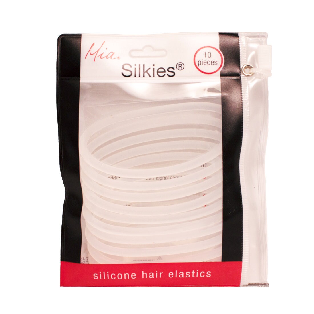 Mia® Silkies Silicone Hair Elastics Rubber Bands Ponytail - Etsy