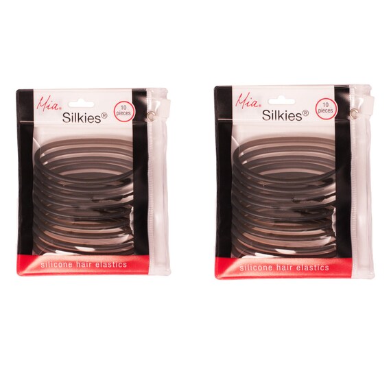 Mia® Silkies Silicone Hair Elastics Rubber Bands Hair Ties - Etsy Australia Mia® Silkies Silicone Hair Elastics Rubber Bands Hair Ties - Etsy Australia