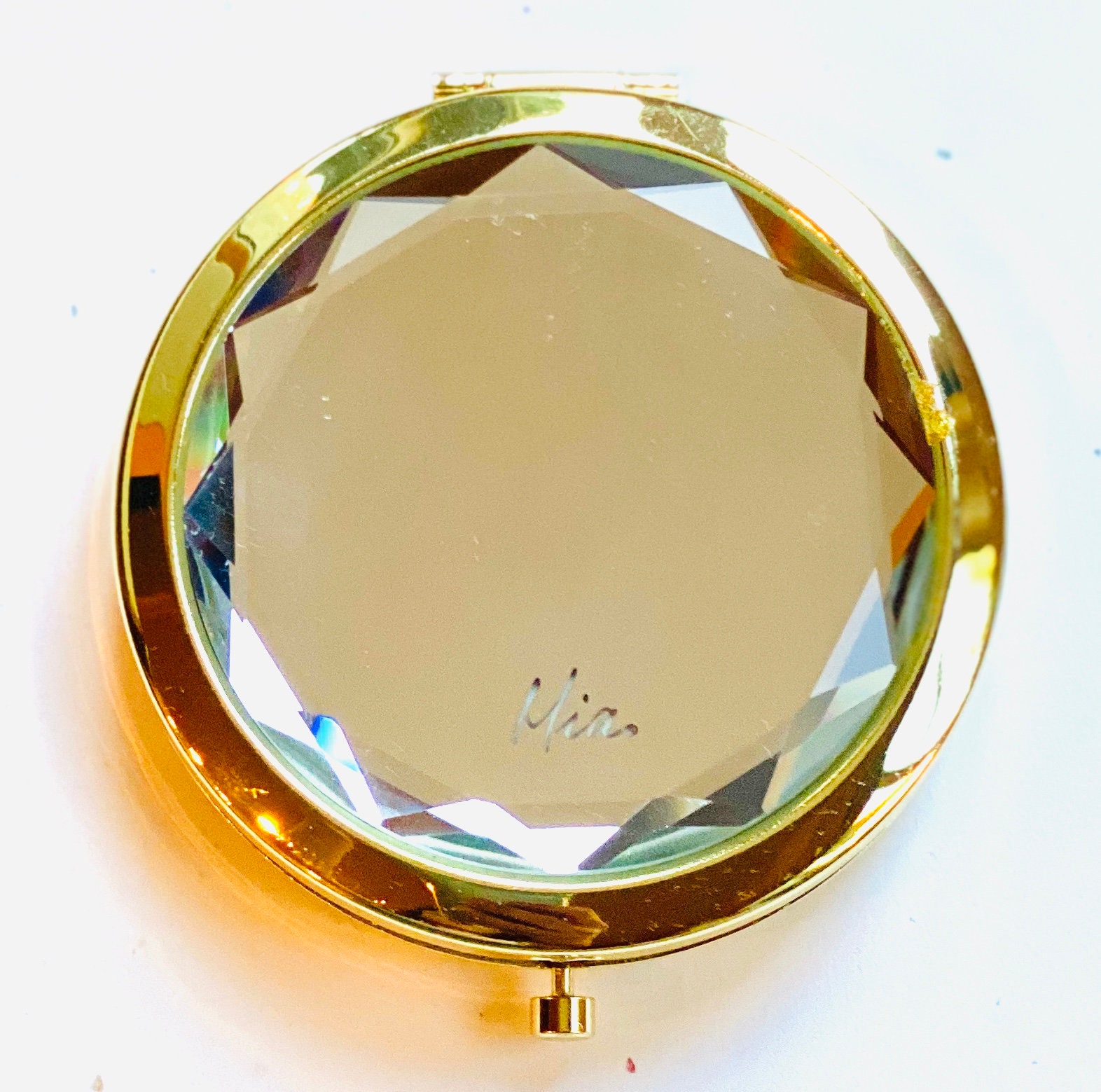 Mia® Jeweled Compact Mirror 2x/1x Magnification for Women Etsy