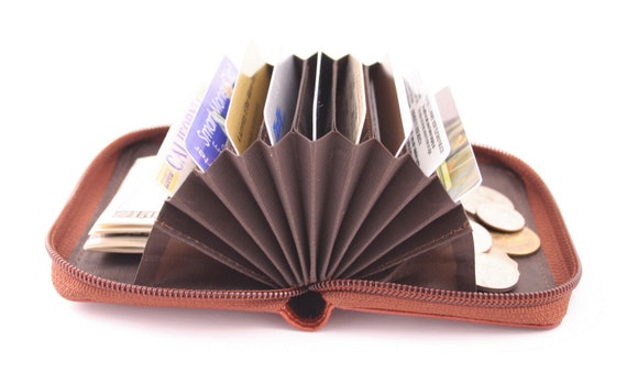accordion cash wallet