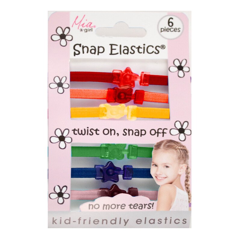 Mia® Snap Elastics® Elastic Hair Ties Rubber Bands That Etsy