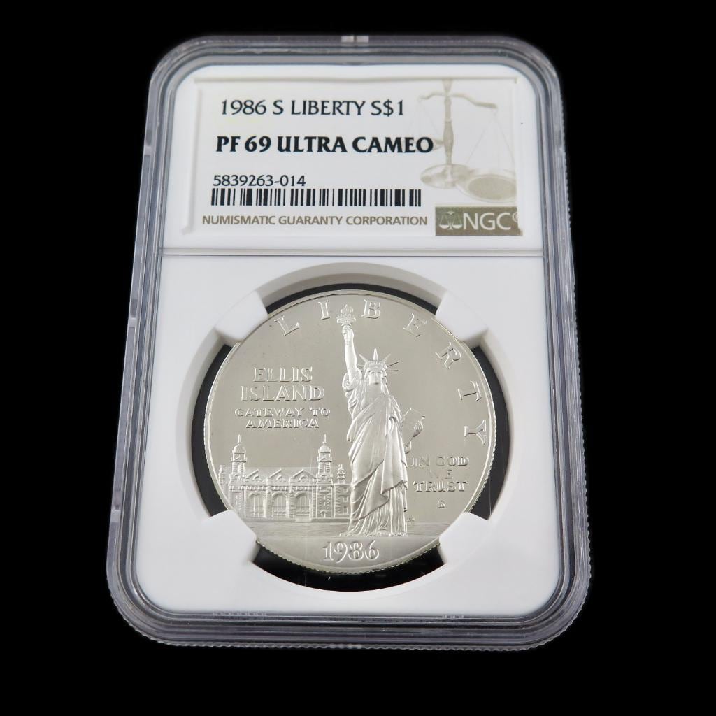 Ellis Island 1986 Liberty Coin - Etsy