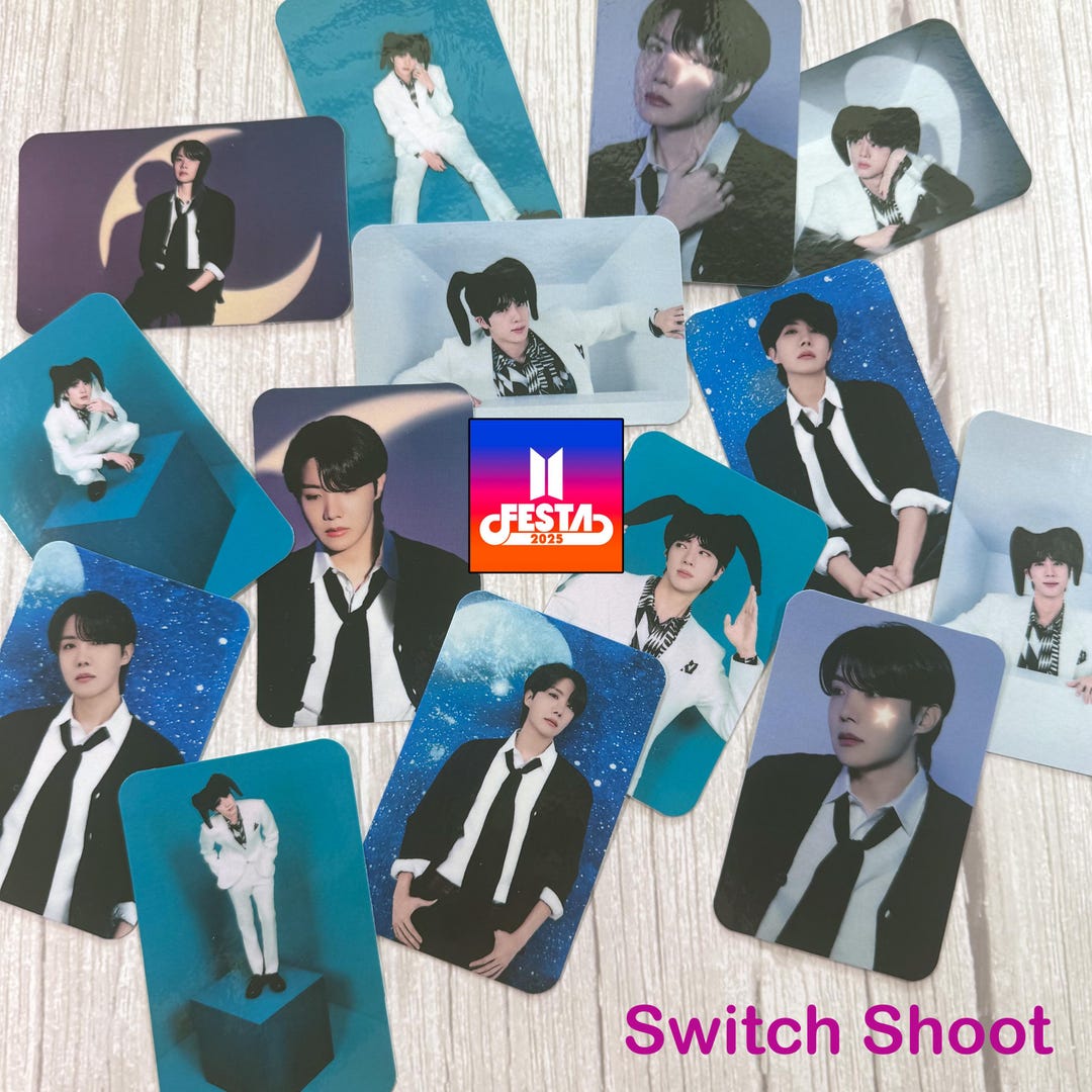 FESTA 25 Switch BTS Handmade Photocards - Etsy