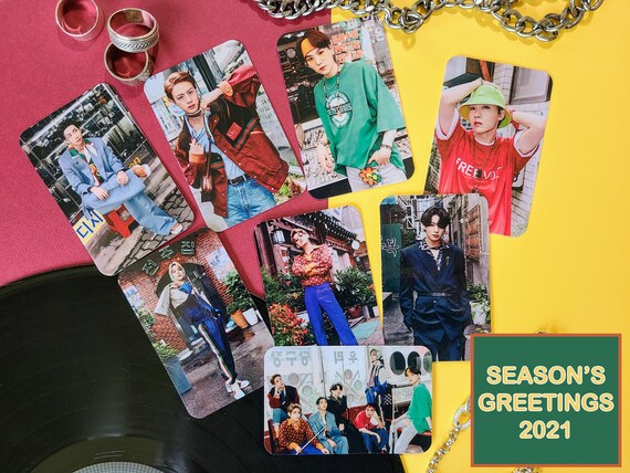 BTS Season's Greetings 2021 Photocards | Etsy