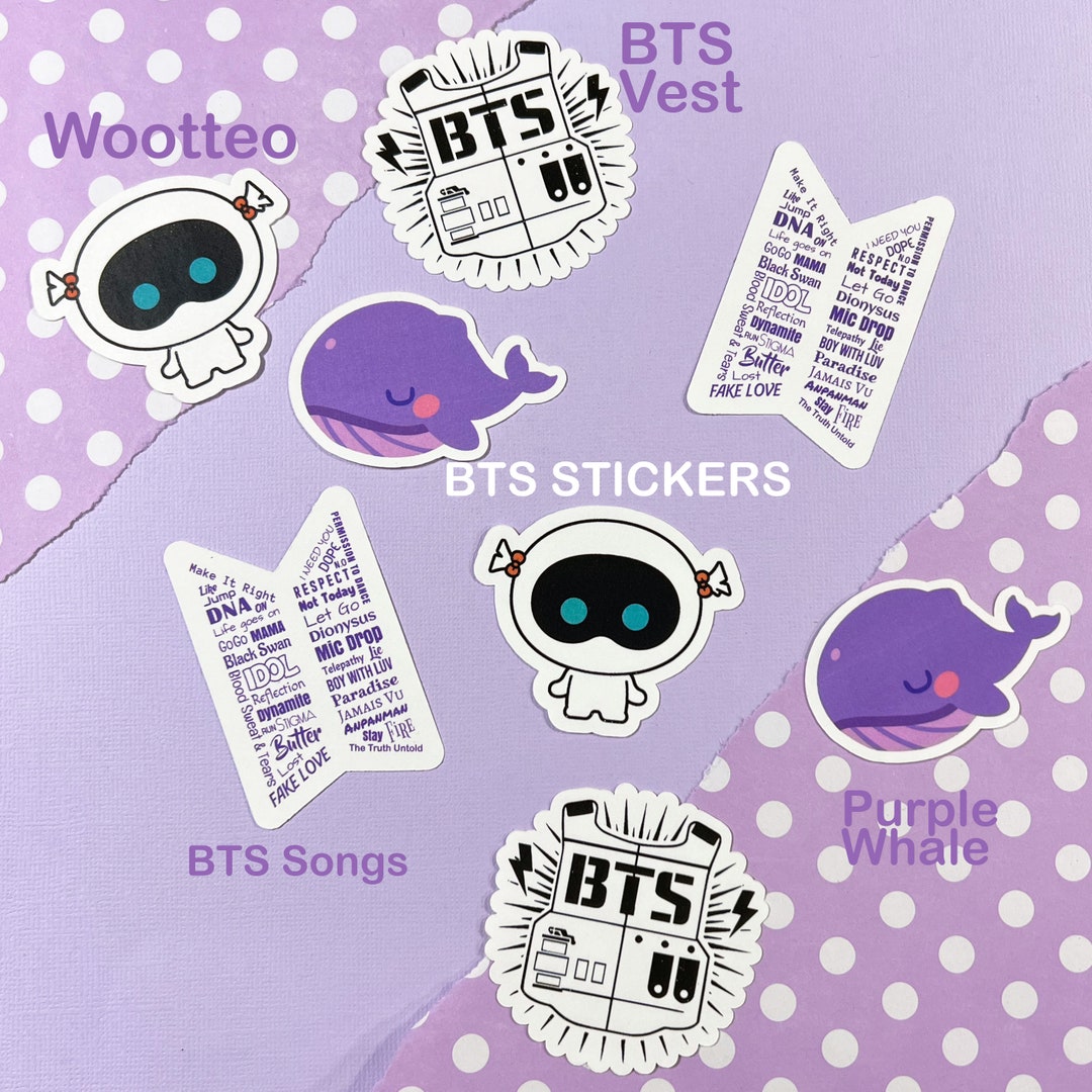 Custom BTS Stickers  100% Satisfaction Guaranteed