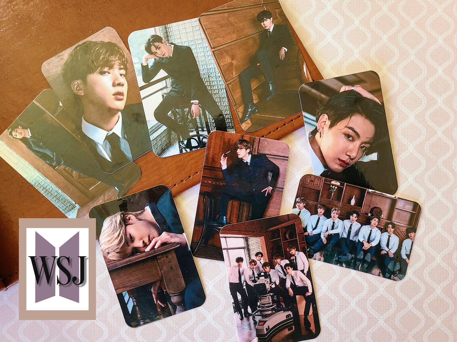 BTS Wall Street Journal Magazine Photocards Etsy