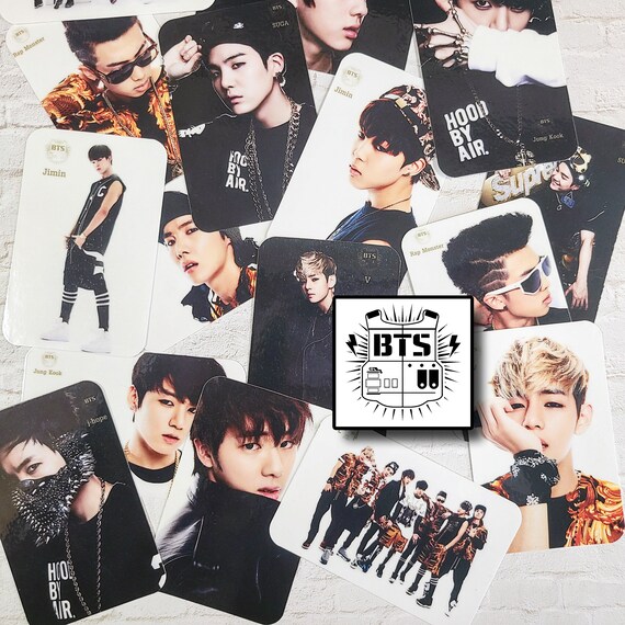 BTS メンバー全員直筆サイン＆ポストイット　2 COOL 4SKOOL BTS [2 COOL 4 SKOOL] All Member Autographed Signed Promo