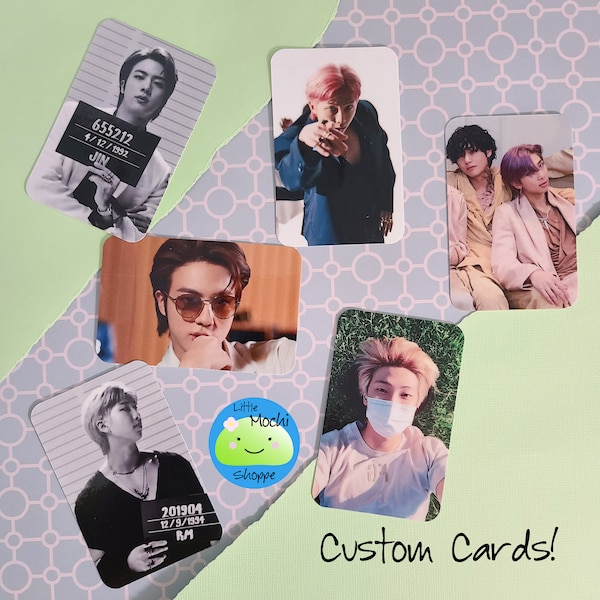 Custom Photocards Set 3 or 6