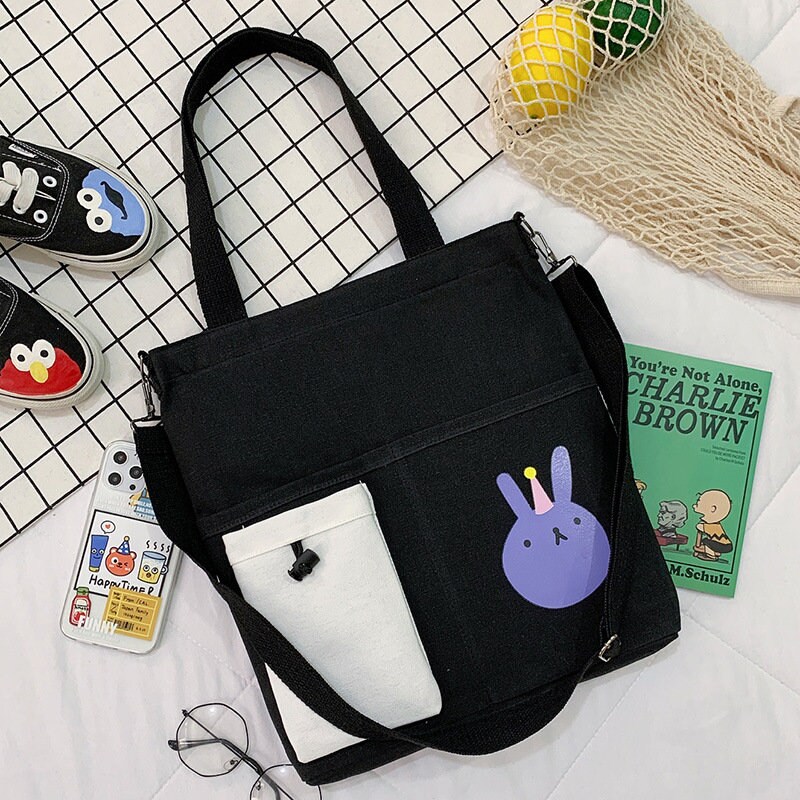 Rabbit shoulder bag Rabbit pendant shoulder bags shoulder Etsy