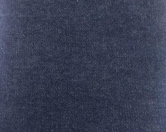 Washed Denim Fabric - 100% Cotton - 6 Oz (Thin & Lightweight) - Sold by the Yard - 60" Wide