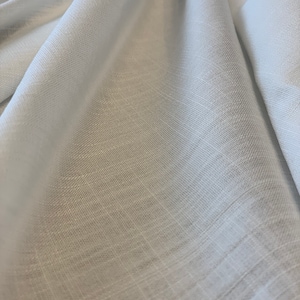 SLUB RAYON MODAL White /By The Yard/57&quot; Wide/Perfect for Clothing, Mask, Home decore, Covers....