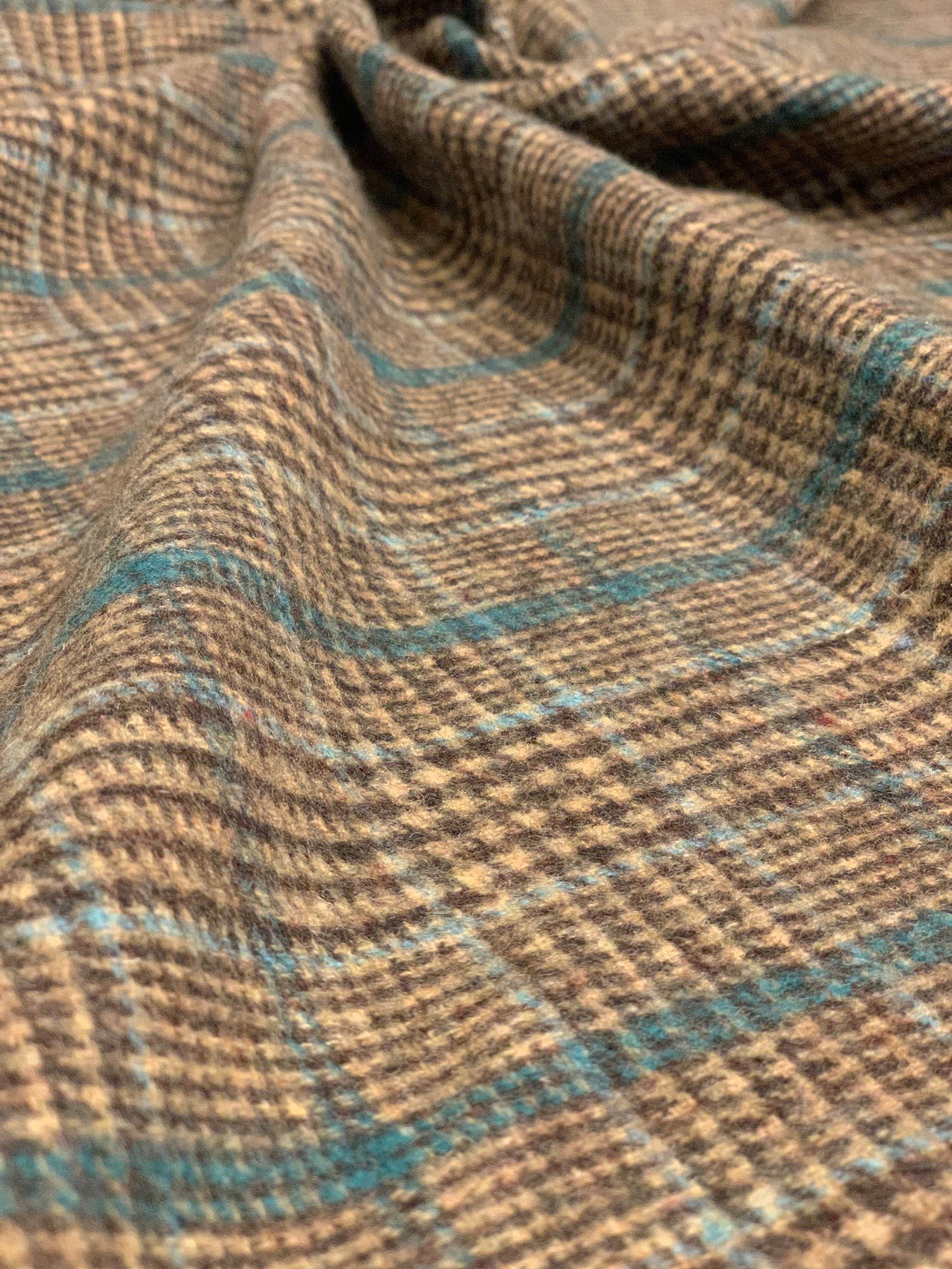 WOOL POLY RAYON/ Heavy Brushed Both Siades/58