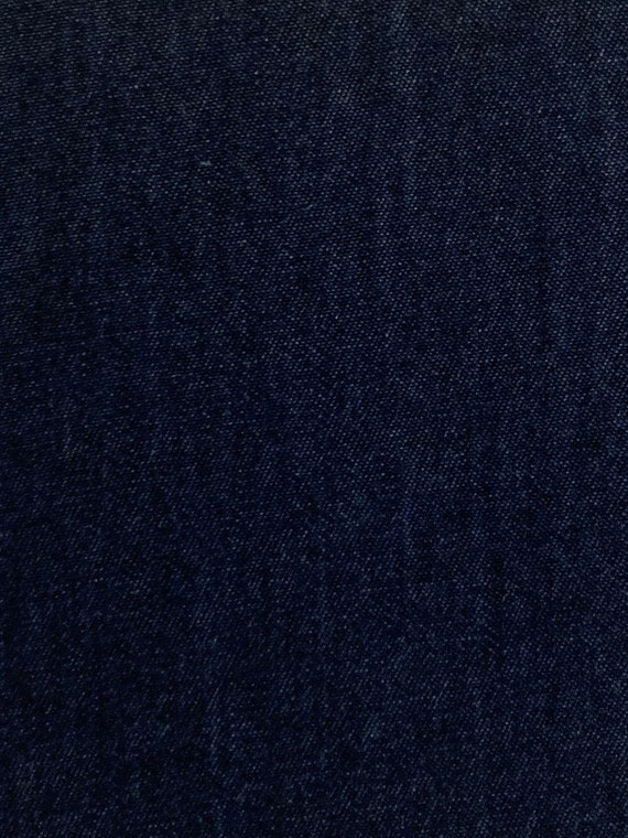 4oz Washed Denim Fabric rinse dark Blue Jean Color 100 Cotton thin Lightweight Sold by the Yard 60 Wide Etsy