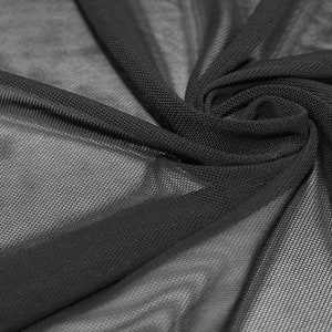 Power mesh Black High Quality/sold by the yard/58&#39; Wide