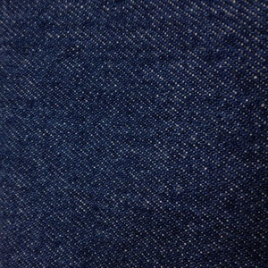 Dark Blue 100% Cotton Indigo Blue Denim Fabric 10oz- Denim 60" Wide-Sold by The Yard