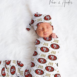 Juego de pañales para bebé de fútbol de SAN FRANCISCO, regalo para baby shower, regalo para recién nacido, pañales para bebé de fútbol, pañales para bebé personalizados