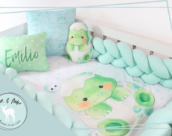 Dinosaur Crib Bedding Etsy