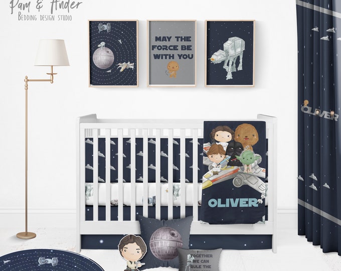 star wars baby bedding