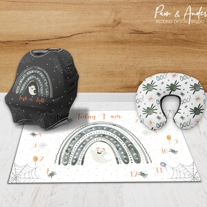 GHOST NURSERY, Set de accesorios fantasma, Regalos para bebés de Halloween, Accesorios de Halloween