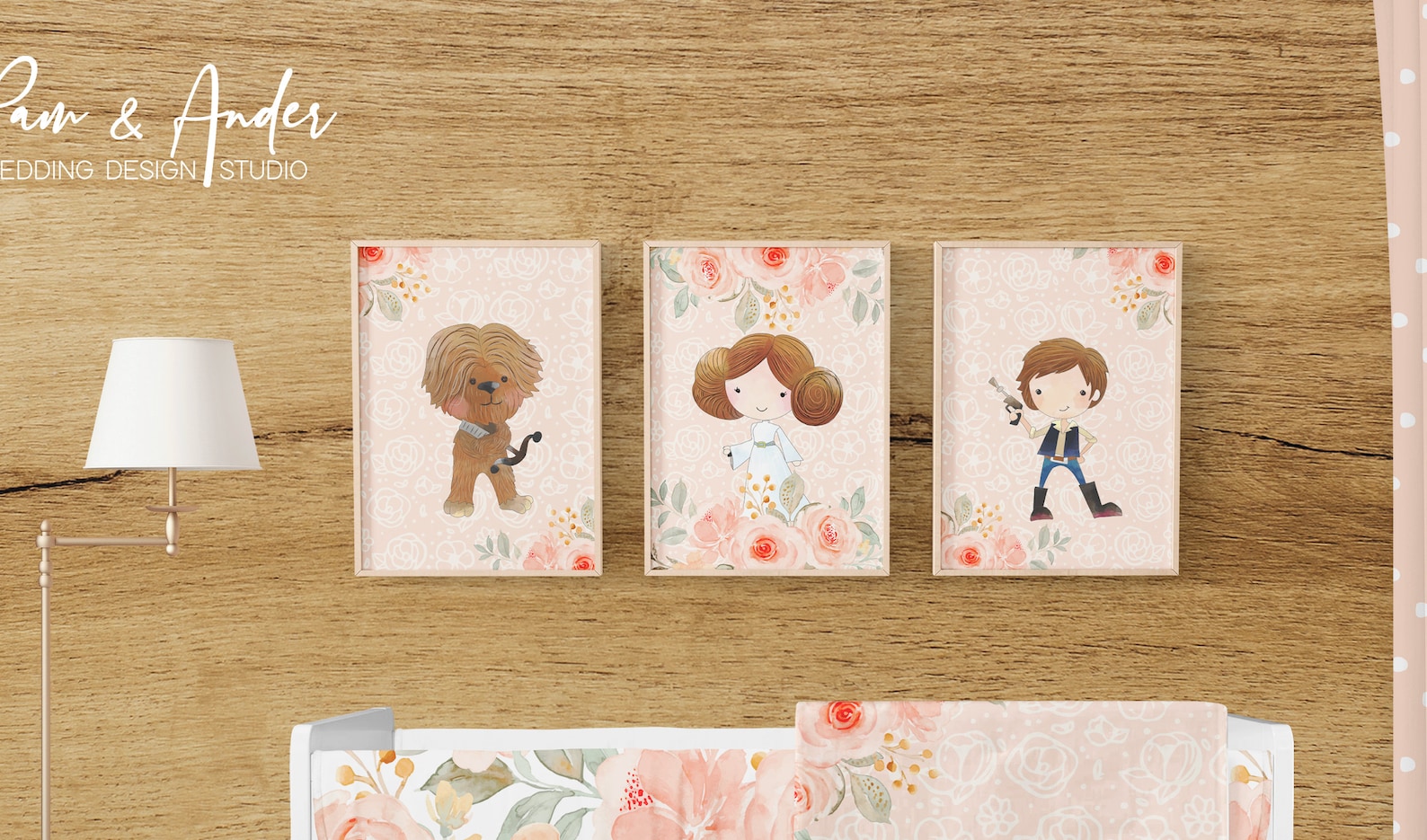 Mona Lisa Star Wars Leinwanddruck 40x60cm - Kunst Für Wohnzimmer & Büro