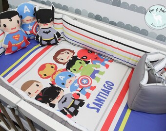 superhero crib sheet