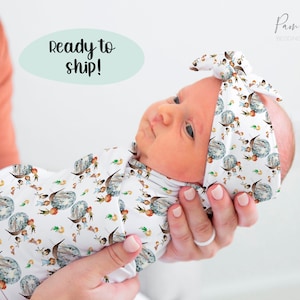 LISTO PARA ENVIAR, Peter Pan Baby Girl Swaddle Set, Peter Pan Baby Gift, Personalizado Baby Swaddle, Regalo para recién nacidos, Regalo de baby girl shower
