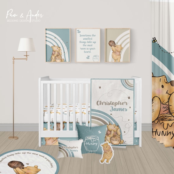 Winnie the pooh nursery bedding sale