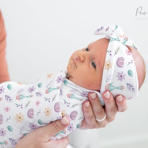 Conjunto de arrullo para niña de DINOSAURIO, Accesorios de dinosaurio para bebé, Arrullo personalizado con nombre de bebé, Diadema para bebé niña