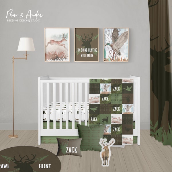 Hunting Nursery Etsy