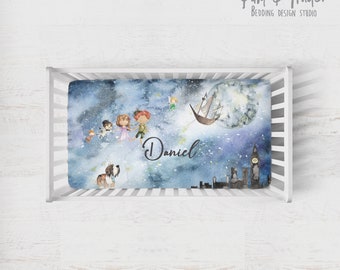 neverland crib bedding