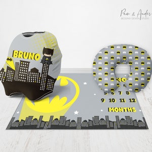 SUPER HERO NURSERY, conjunto de accesorios de héroes, vivero de héroes, conjunto de accesorios