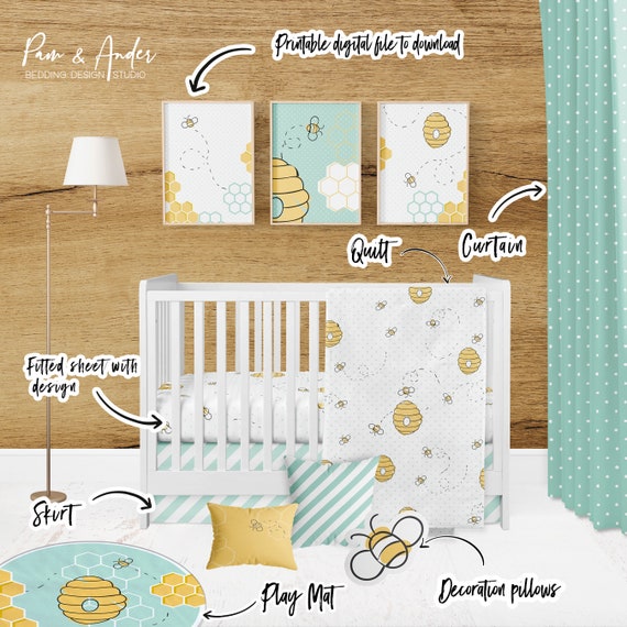 Bee nursery bedding hotsell