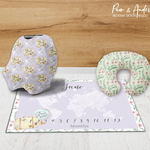 Conjunto de accesorios de aventura para bebé niña, Conjunto de guardería de viaje, Accesorios para niña de avión, Niña de guardería de viaje de aventura