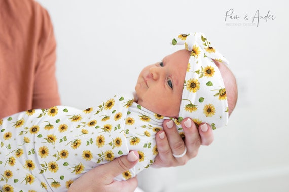 Sunflower hotsell swaddle set