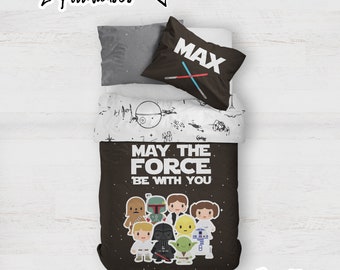 STAR WARS BEDDING Customized bed set, star wars bedding, boy  bedding set, boy bedding, toddlers bedding, personalized bedding