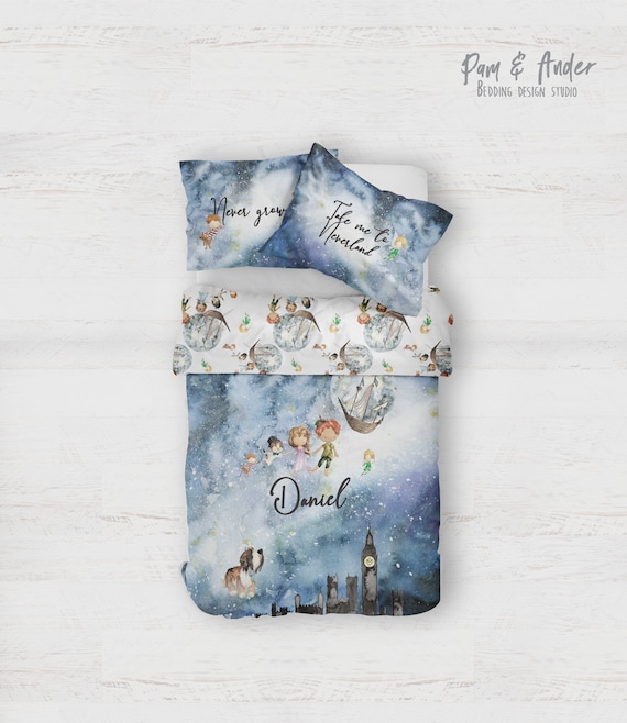 PETER PAN BEDDING Peter Pan Nursery Set Nursery Bedding - Etsy India