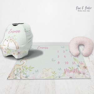 Accesorios de animales bebés, baby shower boho, inspiración de guardería boho, regalo de bebé, regalo de baby shower