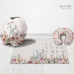 Accesorios VINTAGE NATURE, Baby shower elefante, Inspiración floral, Regalo bebé, Regalo baby shower