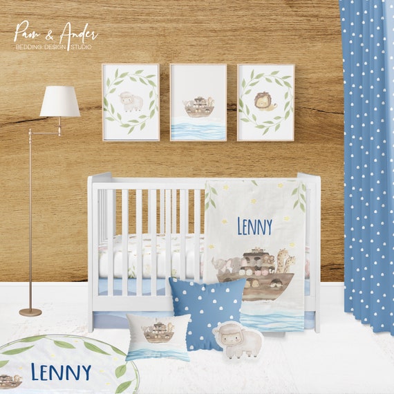 Ark Crib Bedding Set Baby Boy Crib Bedding Ark Nursery Bedding Baby Animals Crib Bedding Animal Nursery Ark Baby Blanket Baby Bedding Etsy Canada