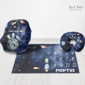 Accesorios para niños SPACE, Baby shower espacial, Bebé espacial, Inspiración espacial, Regalo espacial, Regalo de baby shower