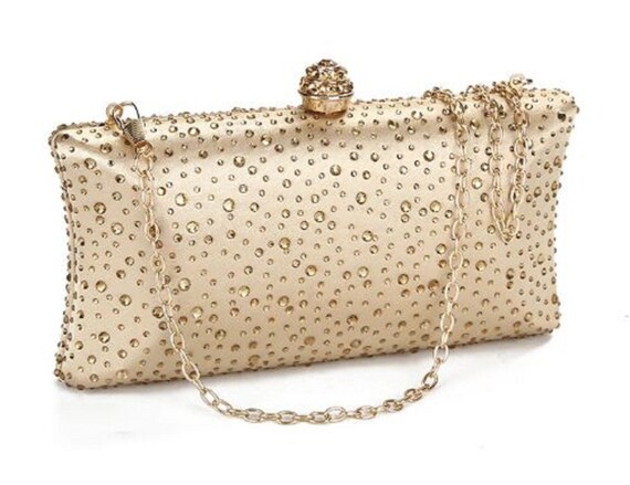 Hand Bag For Wedding Party Diamond Clutch Bag Ladies Luxury – Tiffany Bridal