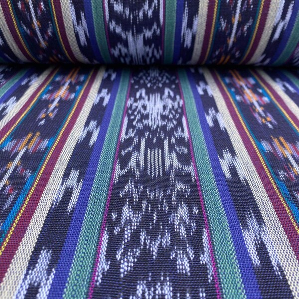 Handwoven Guatemalan Fabric by the yard -Mayan made, Fair Trade, 100% Cotton Textiles