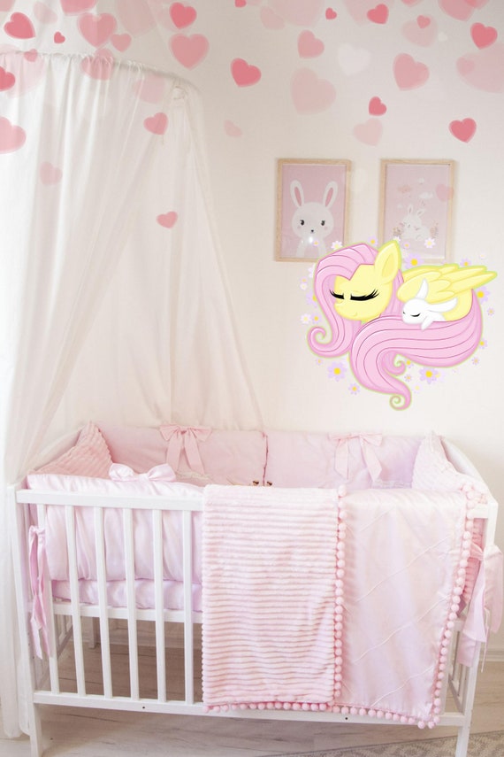 pink crib bedding