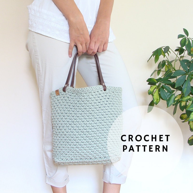 Crochet Handbag Pattern Etsy